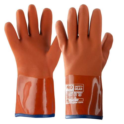 PROCHOICE THERMOGRIP GLOVE PREM PVC GLOVE W/REMOVABLE WINTER LINER 10